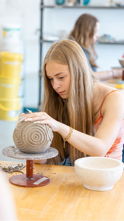 Kreative valgfag på Gylling Efterskole